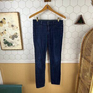 Banana Republic Mid-Rise Skinny Denim Dark Wash Jeans - Size -  26